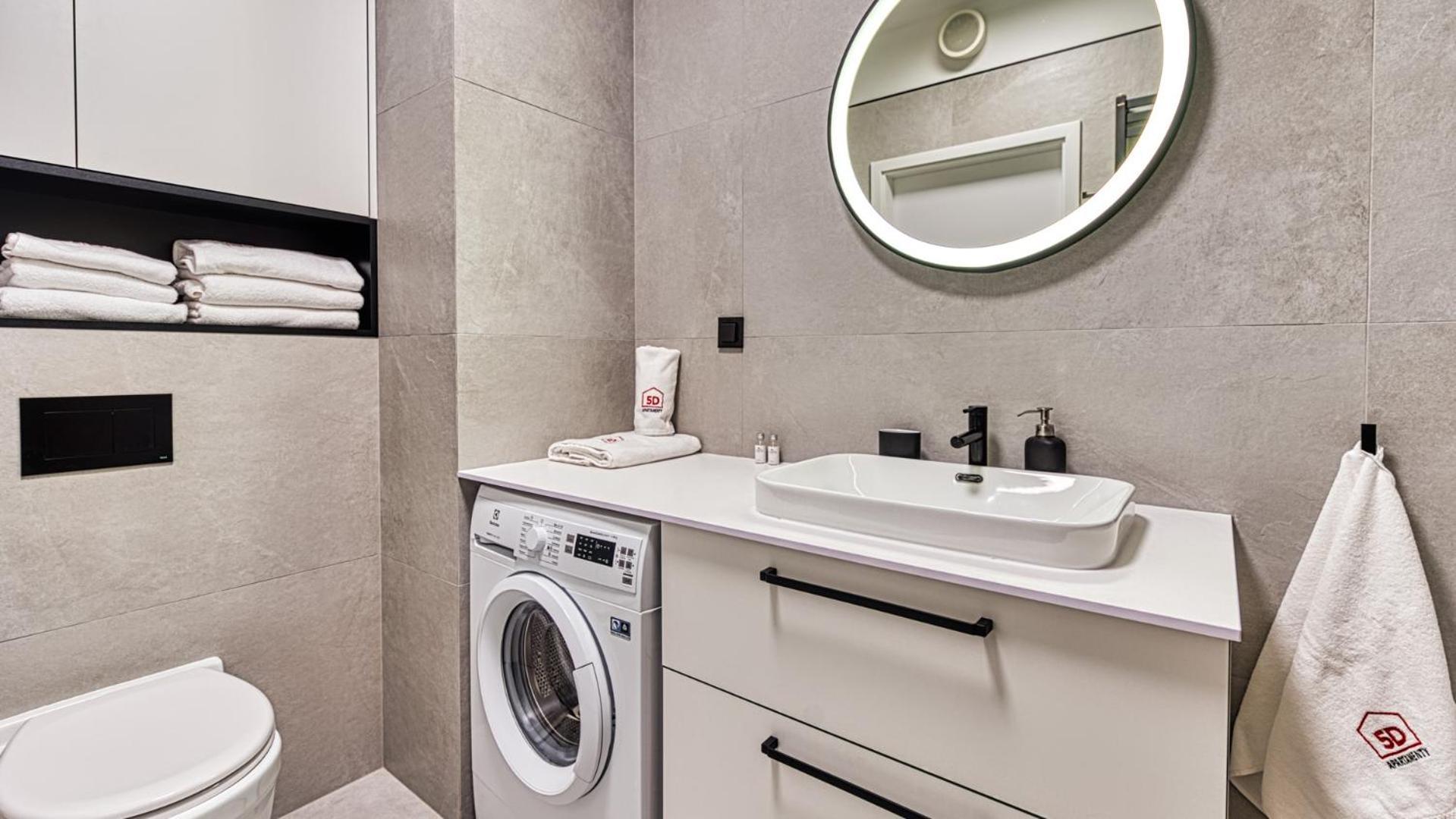 Rezydencja Niechorze 208 Z 2 Sypialniami I 2 Lazienkami Przy Plazy - 5D Apartamenty Luaran gambar